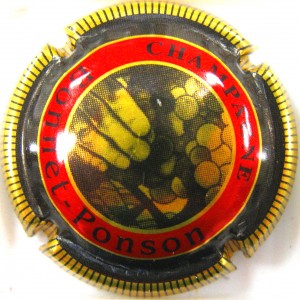 BONNET PONSON N&deg;22 OR NOIR ET ROUGE