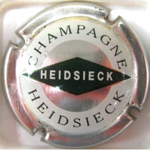 CHARLES HEIDSIECK N°62A CONTOUR METAL LOSANGE VERT