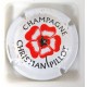 PILLOT CHRISTIAN N°04 FLEUR FOND BLANC