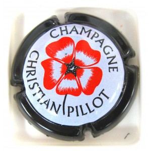 PILLOT CHRISTIAN N°08 FLEUR CONTOUR NOIR