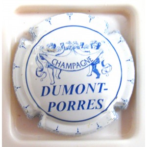 DUMONT-PORRES N°C14 BLANC ET BLEU