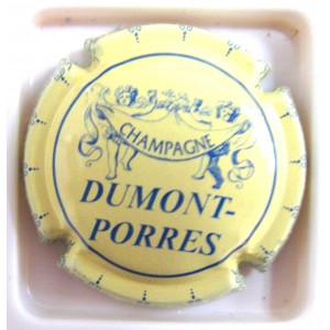 DUMONT-PORRES N°C14B CREME ET BLEU