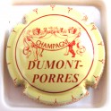 DUMONT-PORRES N°C14C CREME ET ROUGE