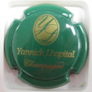 LHOPITAL YANNICK N&deg;19 VERT FONCE ET OR