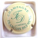 DUCHENE FRANCOIS N°03AD CREME ET VERT