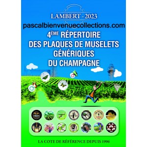 LAMBERT 2023 4EME REPERTOIRE GENERIQUES CHAMPAGNE DISPONIBLE