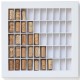 LEUCHTTURM BOITE AVEC 50 CASES POUR BOUCHON DE VIN