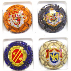 ARMAND BRUNO N°17B à 17BC BLASON DE NAPOLEON DE 1/4 A 4/4