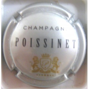 POISSINET REGIS N°04C ARGENT NOIR ET OR