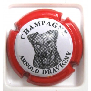 DRAVIGNY ARNOLD N°04 CHIEN CONTOUR ROUGE