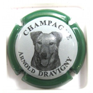 DRAVIGNY ARNOLD N°04A CHIEN CONTOUR VERT