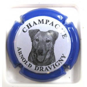 DRAVIGNY ARNOLD N°04B CHIEN CONTOUR BLEU