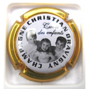 DRAVIGNY CHRISTIAN N°03D PETITS ENFANTS CONTOUR OR