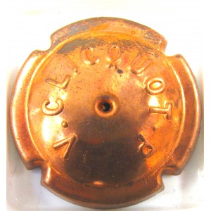 CLICQUOT N°029 CUIVRE ORANGE ETAT CORRECT