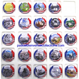 GENERIQUES DEBARQUEMENT DDAY LA SERIE DE 24 CAPSULES