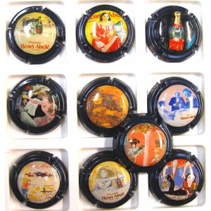 ABELE HENRI N&deg;01/10 LA SERIE ECRITURE BLANCHE