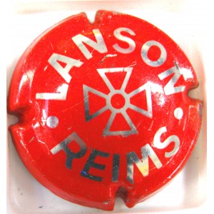 LANSON N°074 ROUGE ET METAL INFIMES TRACES