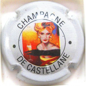 DE CASTELLANE N°46 1ERE SERIE FOND BLANC 