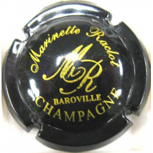 RACLOT MARINETTE N&deg;07 MR NOIR ET OR