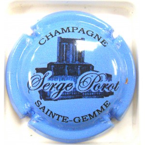 POROT SERGE N°03C BLEU CLAIR ET NOIR
