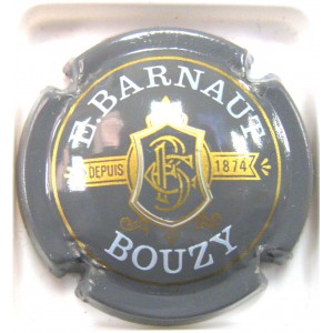 BARNAUT EDMOND N°02 GRIS LETTRES BLANCHES