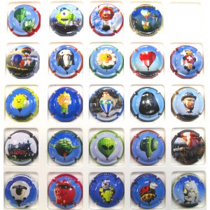 GENERIQUES LES MONTGOLFIERES DE 1/24 A 24/24