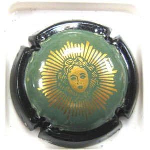 LAURENT-PERRIER N&deg;61 GRAND SIECLE TURQUOISE ET NOIR 32 MM