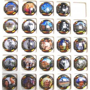 GENERIQUES LA BELGIQUE CT NOIR DE 1/24 A 24/24