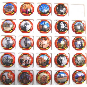 GENERIQUES LA BELGIQUE CT ROUGE DE 1/24 A 24/24