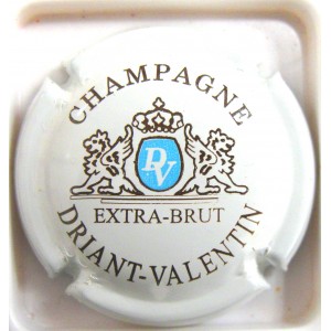 DRIANT-VALENTIN BLASON BLANC ET BLEU
