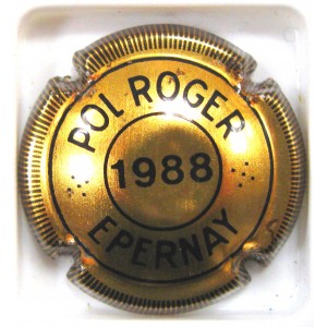 POL ROGER 1988.A LETTRES FINES