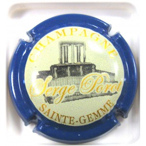 POROT SERGE N&deg;01A CT BLEU ET OR