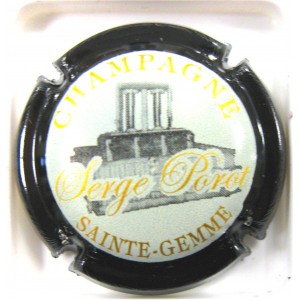 POROT SERGE N&deg;02H CT NOIR ET OR