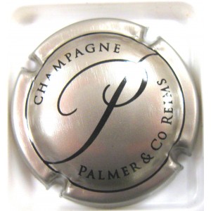 PALMER N&deg;18F GRIS METAL ET NOIR