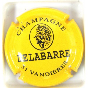 DELABARRE N&deg;04 ECUSSON OVAL JAUNE