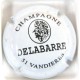 DELABARRE N°04 ECUSSON OVAL BLANC