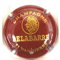DELABARRE N&deg;04 ECUSSON OVAL MARRON
