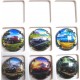 GENERIQUES VOITURES ICONIQUES LES 6 CAPSULES NUMEROTEES