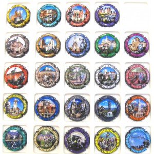 GENERIQUES TOUR DE FRANCE 2026 NUMEROTEES DE 1/24 A 24/24