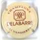 DELABARRE N°03E CREME ET BORDEAUX
