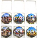 GENERIQUES TOUR DE FRANCE LES 6 CAPSULES NUMEROTEES