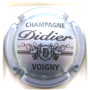 DIDIER ET FILS N&deg;04B ARGENT-BLEUTE ET NOIR