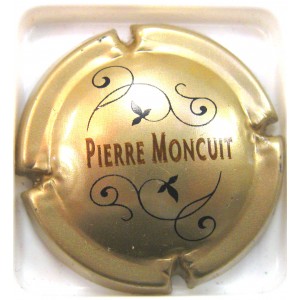 MONCUIT PIERRE N&deg;06B OR MAT ET NOIR