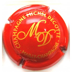 DECOTTE MICHEL N&deg;04CD ROUGE ET OR