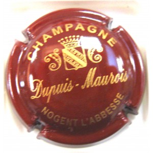 DUPUIS-MAUROIS N&deg;04E BORDEAUX FONCE ET OR